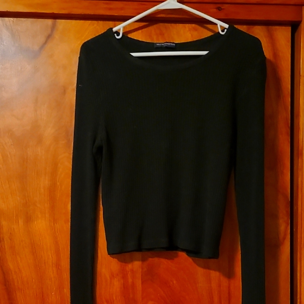 Black Long Sleeve Top